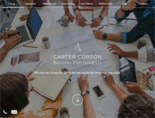 Tablet Screenshot of cartercorson.co.uk